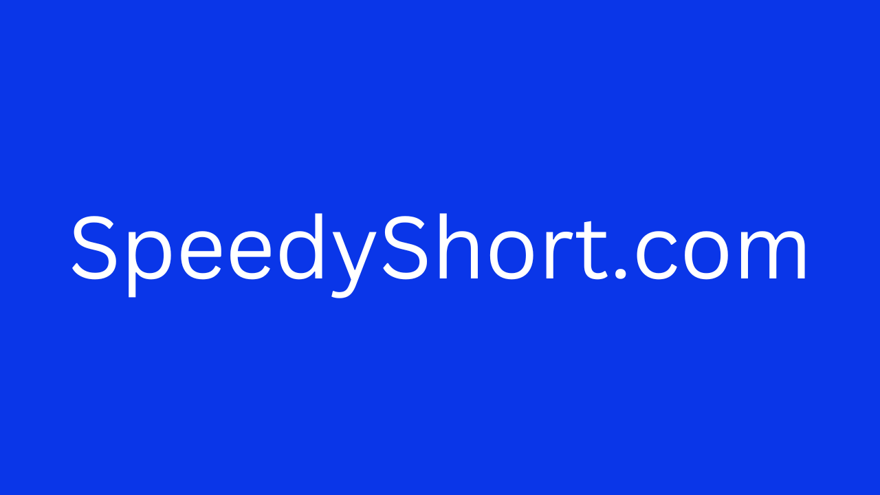 What Is SpeedyShort.com and How Does It Work?