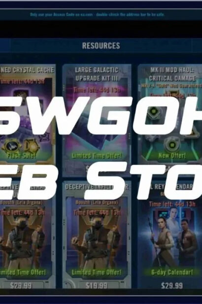 swgoh webstore