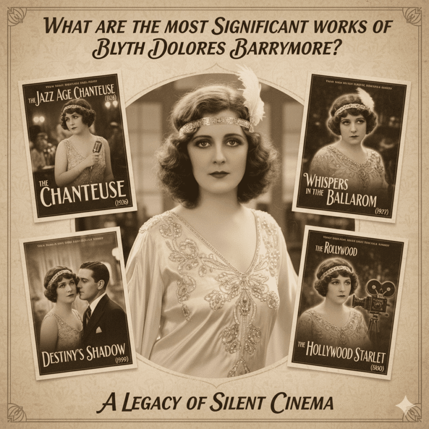 What Are the Most Significant Works of Blyth Dolores Barrymore