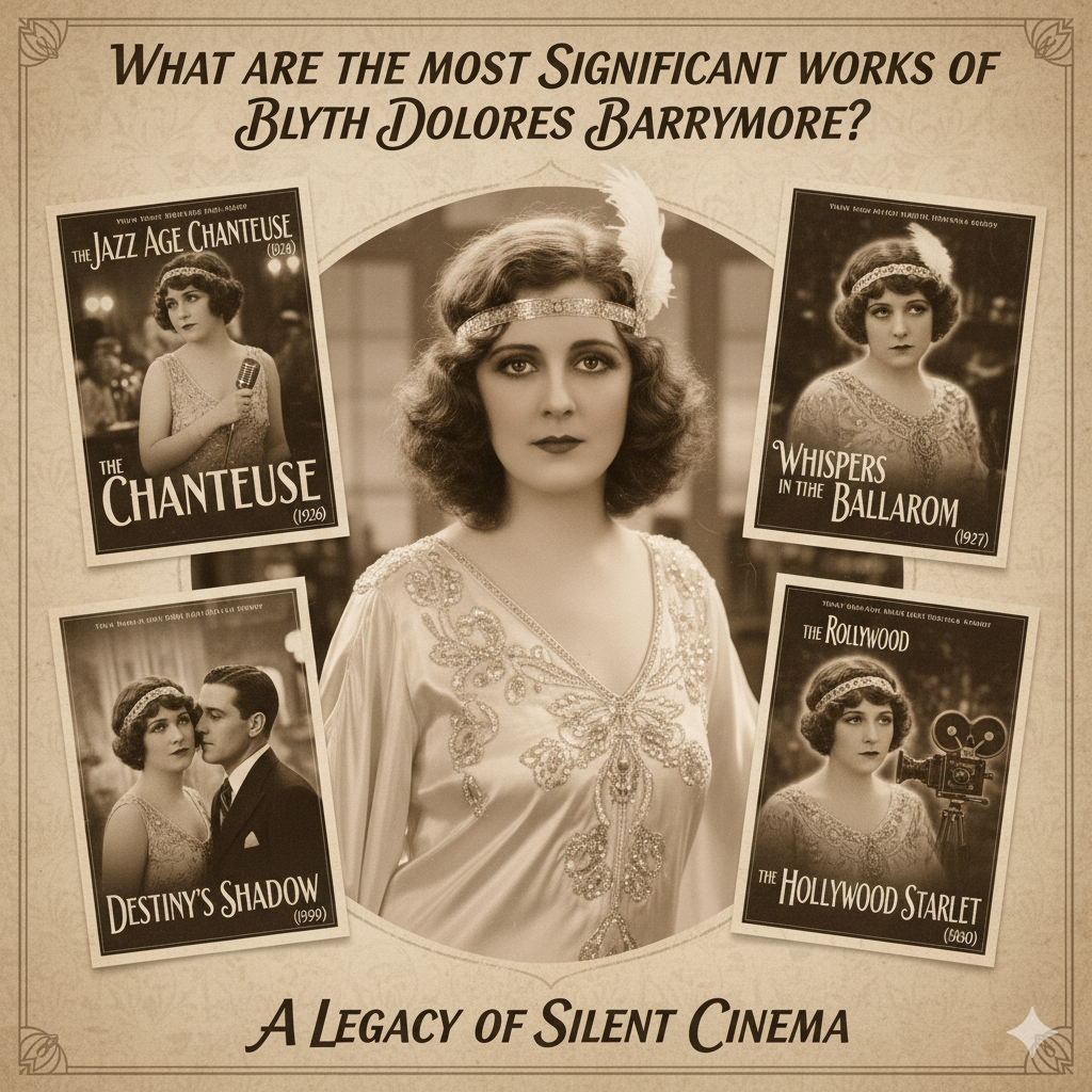 What Are the Most Significant Works of Blyth Dolores Barrymore