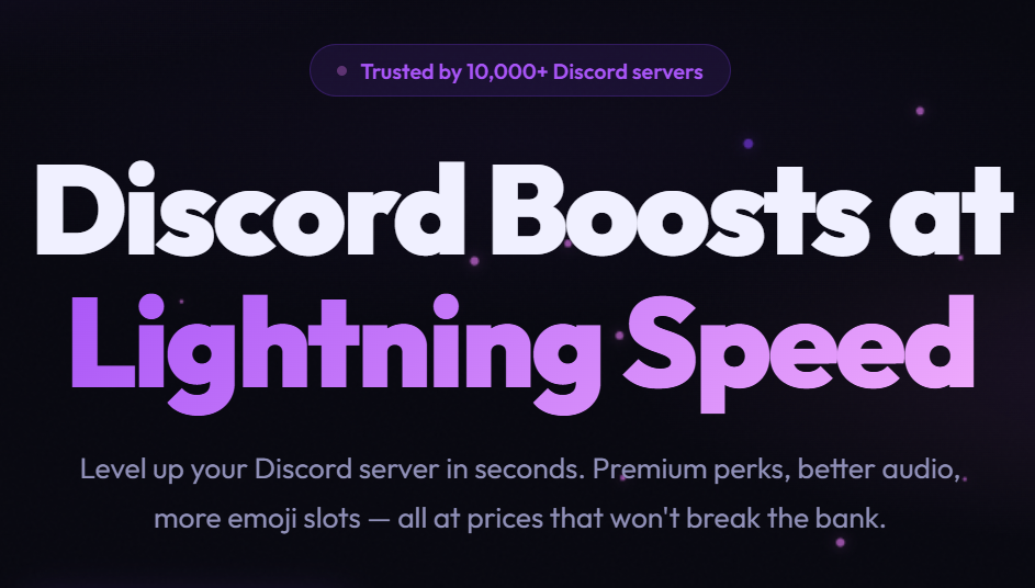 Discord Boosts