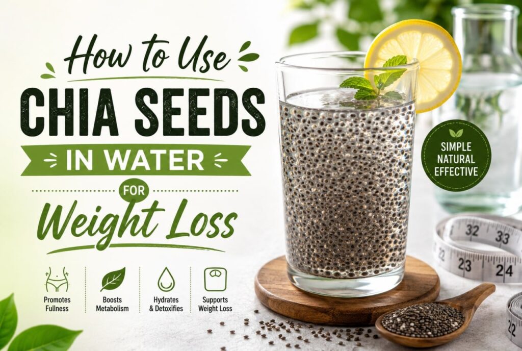 How to Use Chia Seeds in Water for Weight Loss