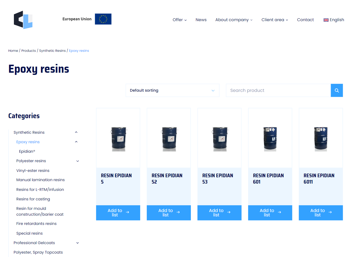 Epoxy resins