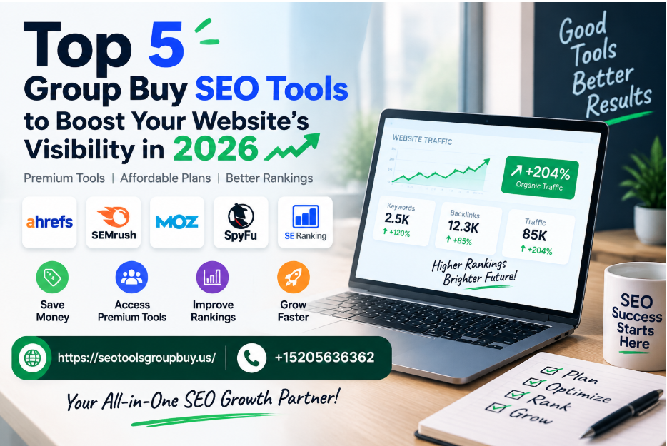 Top 5 Group Buy SEO Tools to Boost Your Website's Visibility in 2026