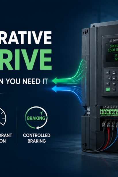 What Is a Regenerative DC Drive and When Is It Needed