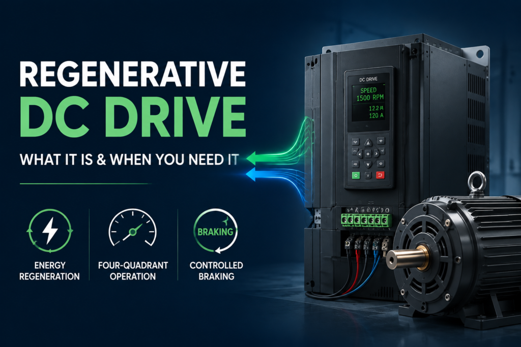 What Is a Regenerative DC Drive and When Is It Needed