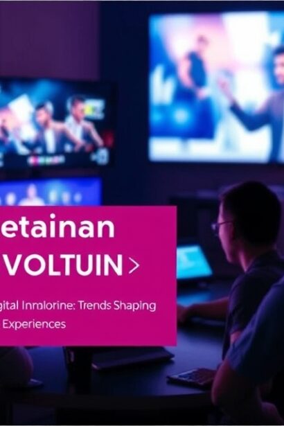 The Digital Entertainment Revolution: Trends Shaping Online Experiences