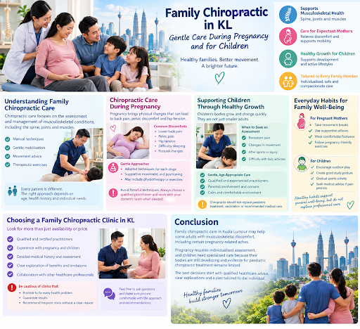 Family Chiropractic in KL: Gentle Care During Pregnancy and for Children