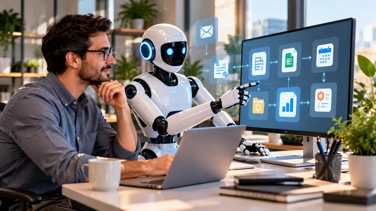 How to Automate Repetitive Office Tasks With AI