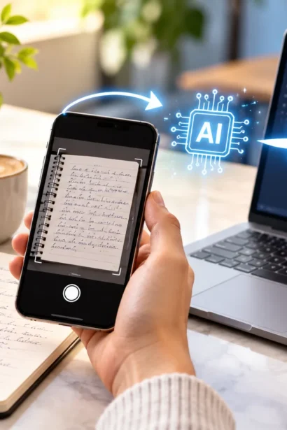 How to Turn Handwritten Notes Into Text With AI