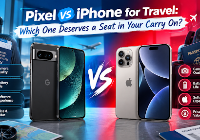 Pixel vs iPhone for Travel: Which One Deserves a Seat in Your Carry On?