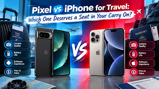 Pixel vs iPhone for Travel: Which One Deserves a Seat in Your Carry On?