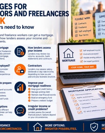 Mortgages for Contractors and Freelancers in the UK: What Borrowers Need to Know